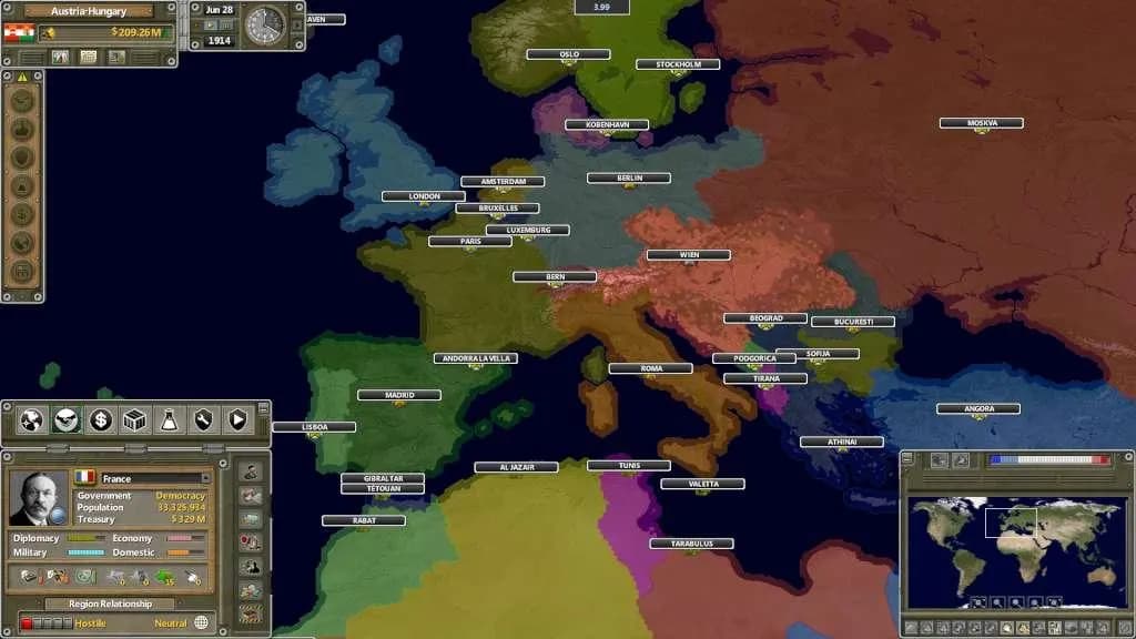 SUPREME RULER THE GREAT WAR Steam — zrzut ekranu 1 z 5