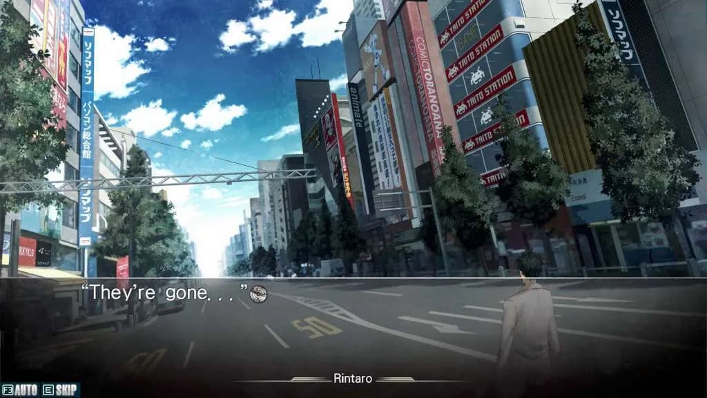 STEINS;GATE STEAM KLUCZ — zrzut ekranu 1 z 5