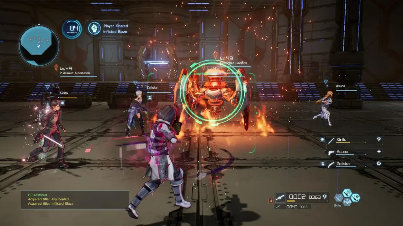 SWORD ART ONLINE: FATAL BULLET COMPLETE EDITION Xbox Series X/S — zrzut ekranu 3