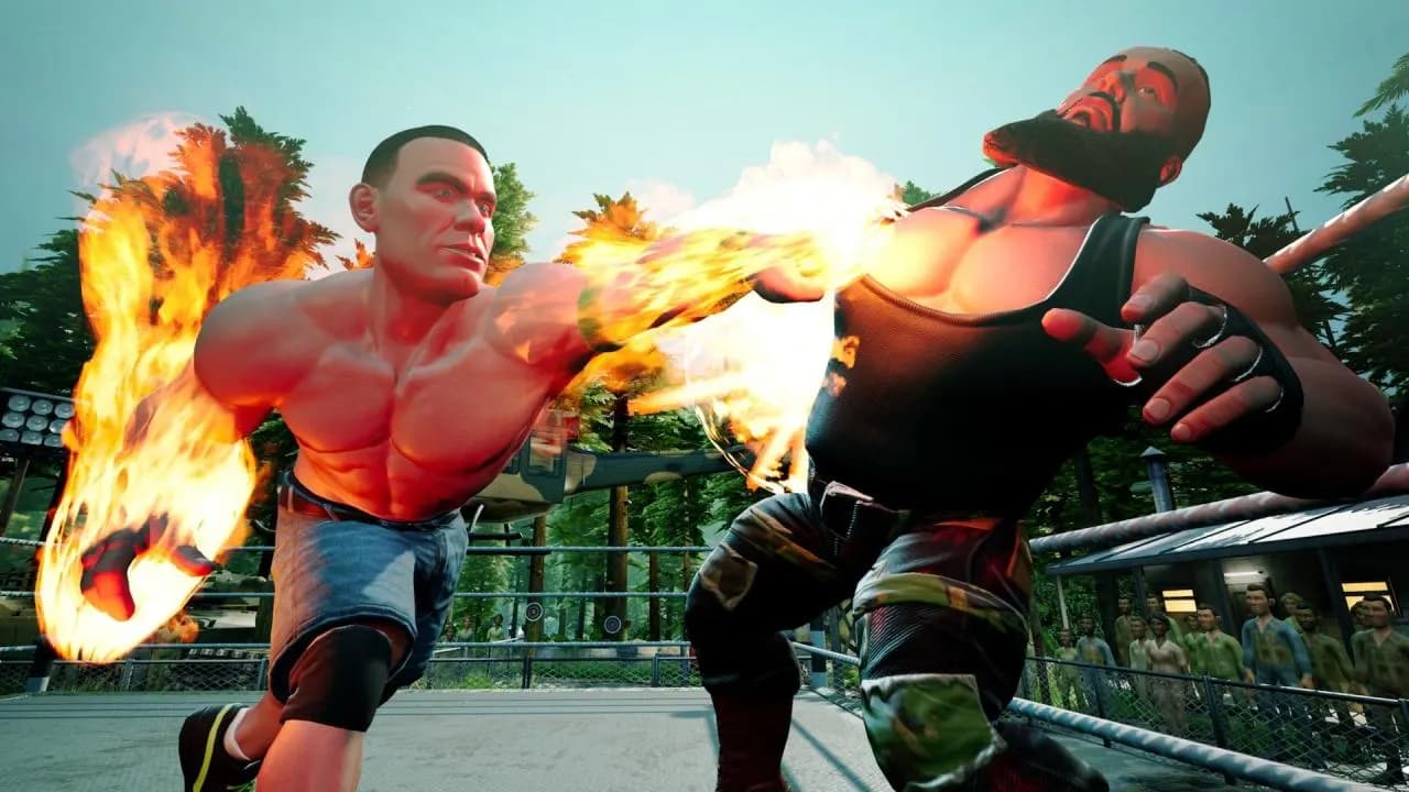 WWE 2K BATTLEGROUNDS Xbox One & Series X/S — zrzut ekranu 1 z 6