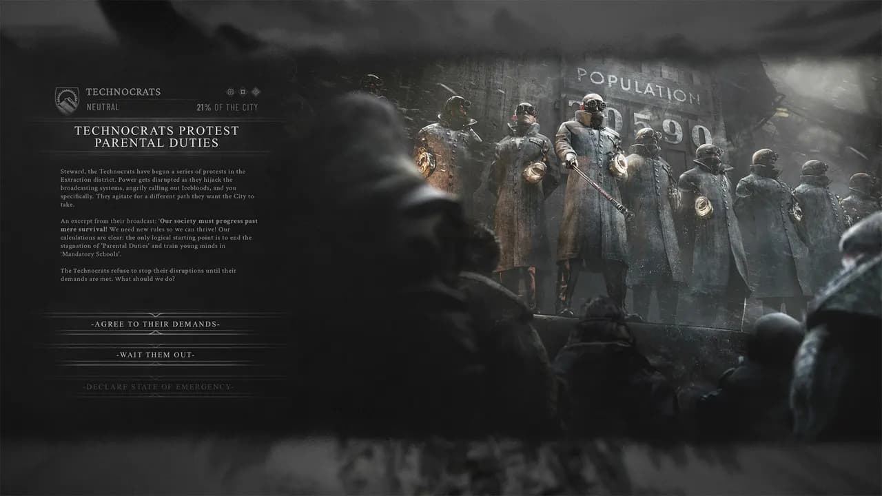 Frostpunk 2 STEAM KLUCZ — zrzut ekranu 2