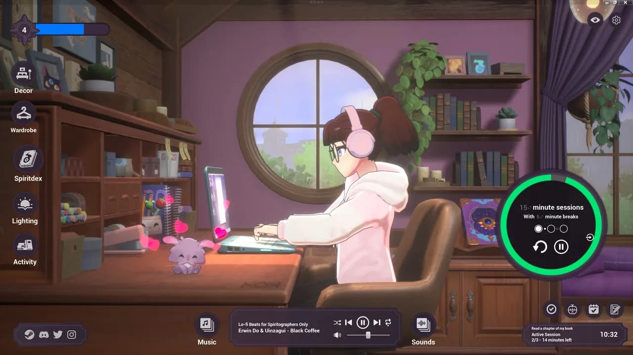 Spirit City: Lofi Sessions — zrzut ekranu 1 z 6
