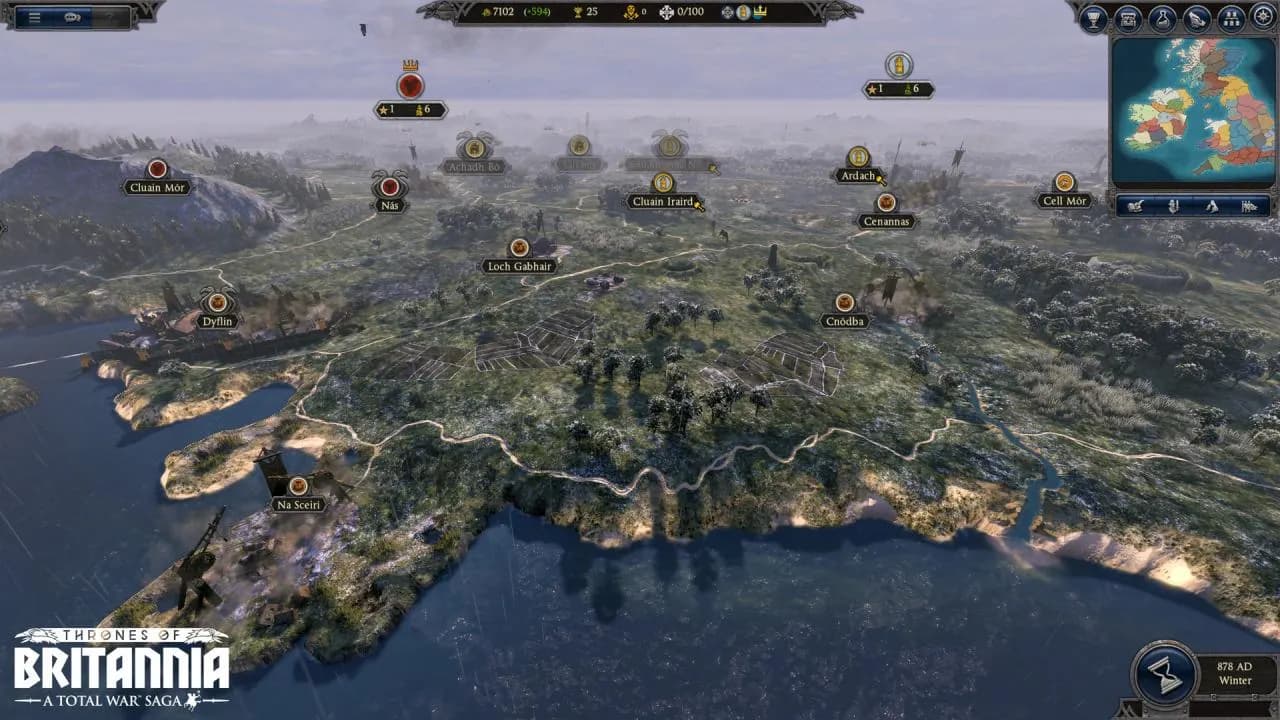 TOTAL WAR SAGA THRONES OF BRITANNIA Steam — zrzut ekranu 5