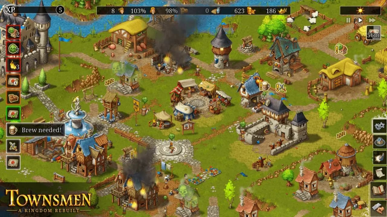 TOWNSMEN - A KINGDOM REBUILT Xbox One & Series X/S — zrzut ekranu 5