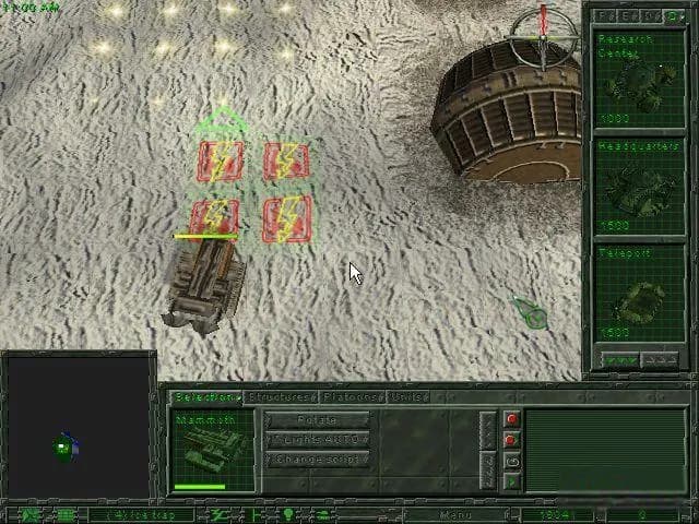 Earth 2150: Escape from the Blue Planet — zrzut ekranu 2