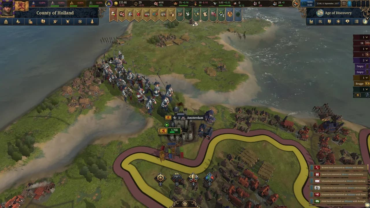 Europa Universalis V STEAM KLUCZ KOD — zrzut ekranu 4