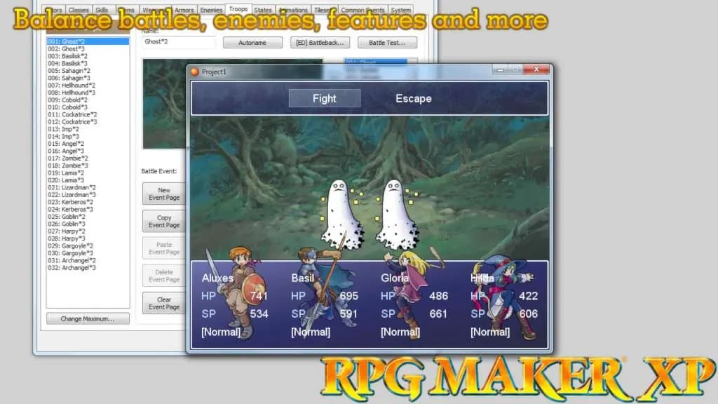 RPG MAKER XP Steam — zrzut ekranu 4