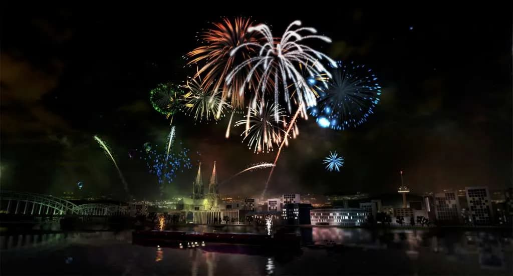 FIREWORKS SIMULATOR Steam — zrzut ekranu 3