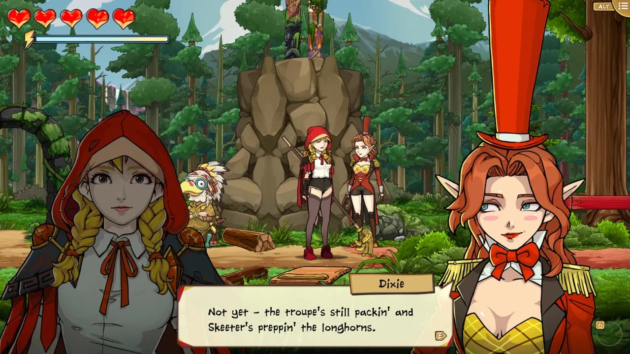 SCARLET HOOD AND THE WICKED WOOD Steam — zrzut ekranu 2