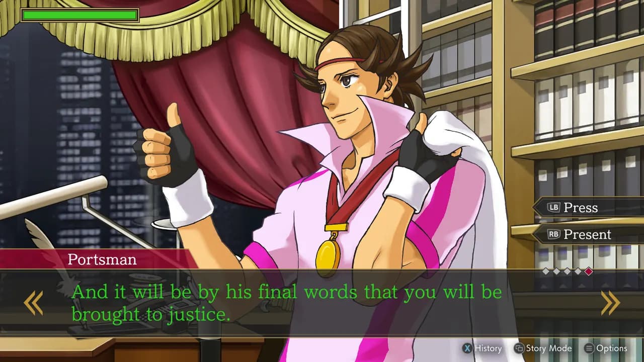 Ace Attorney Investigations Collection — zrzut ekranu 6