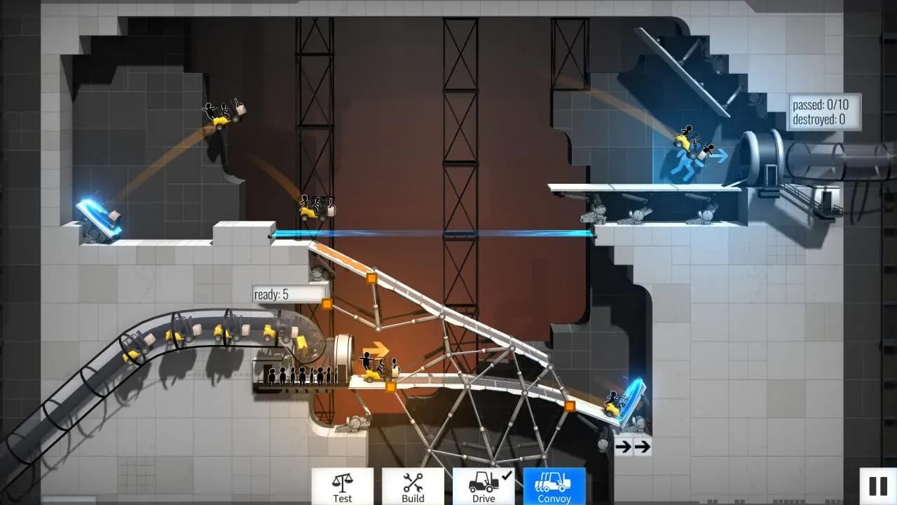 BRIDGE CONSTRUCTOR PORTAL Xbox One & Series X/S — zrzut ekranu 5
