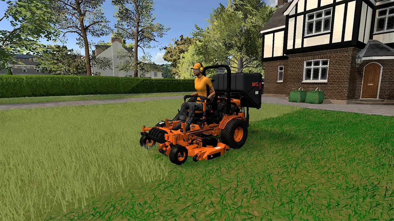 LAWN MOWING SIMULATOR Xbox One & Series X/S — zrzut ekranu 1 z 5