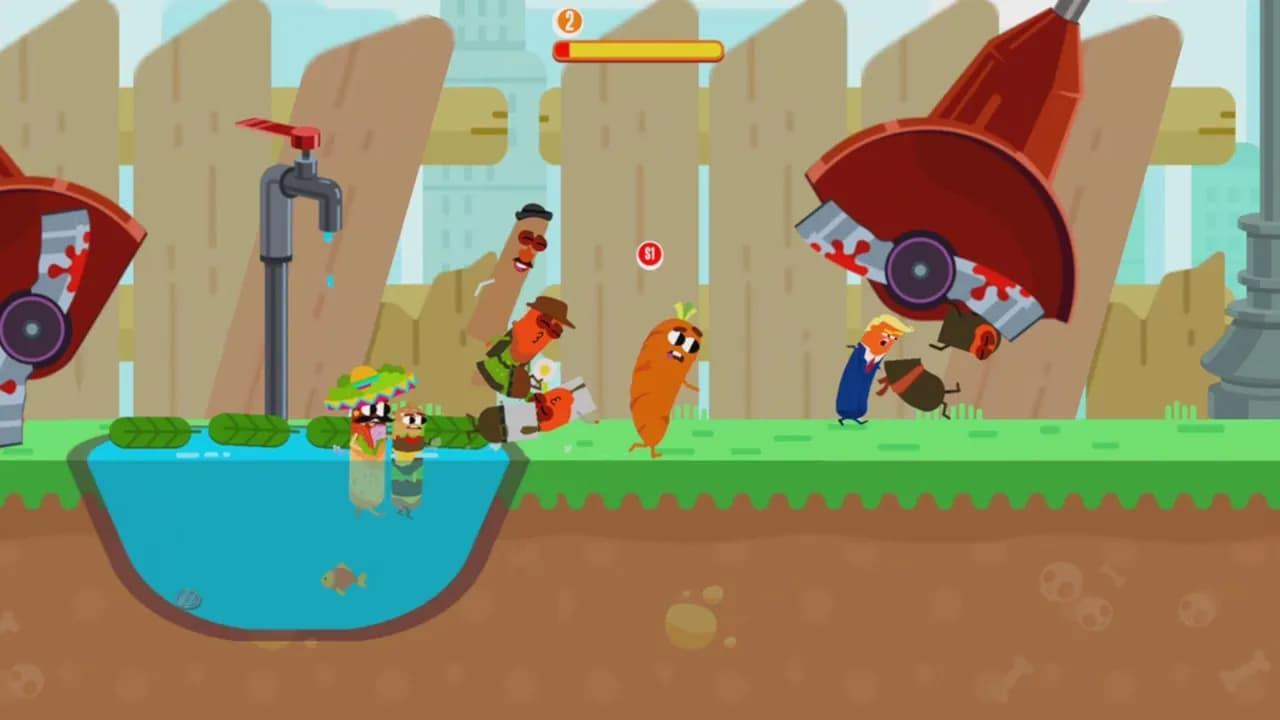 RUN SAUSAGE RUN! Xbox One & Series X/S — zrzut ekranu 5