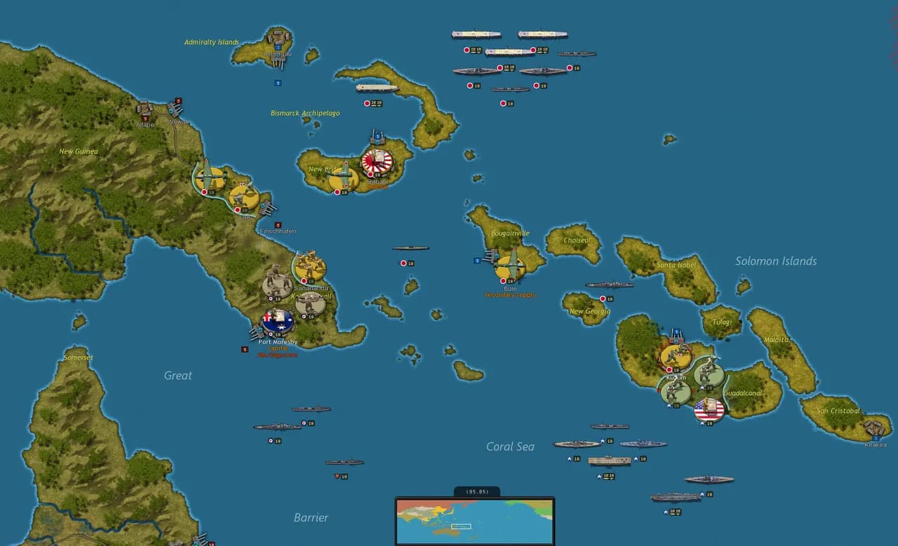 STRATEGIC COMMAND WWII WAR IN THE PACIFIC Steam — zrzut ekranu 4