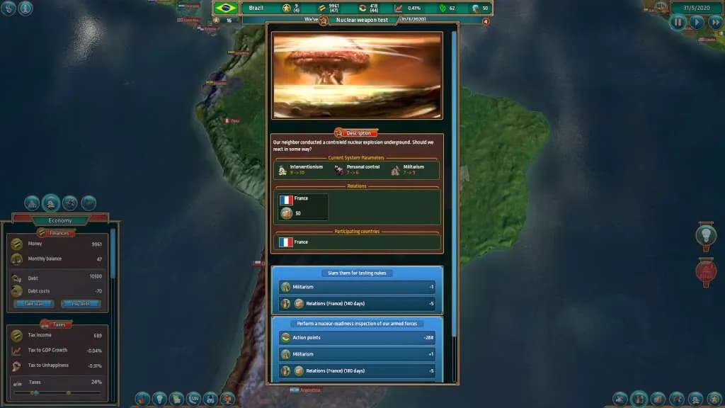 REALPOLITIKS Steam — zrzut ekranu 2