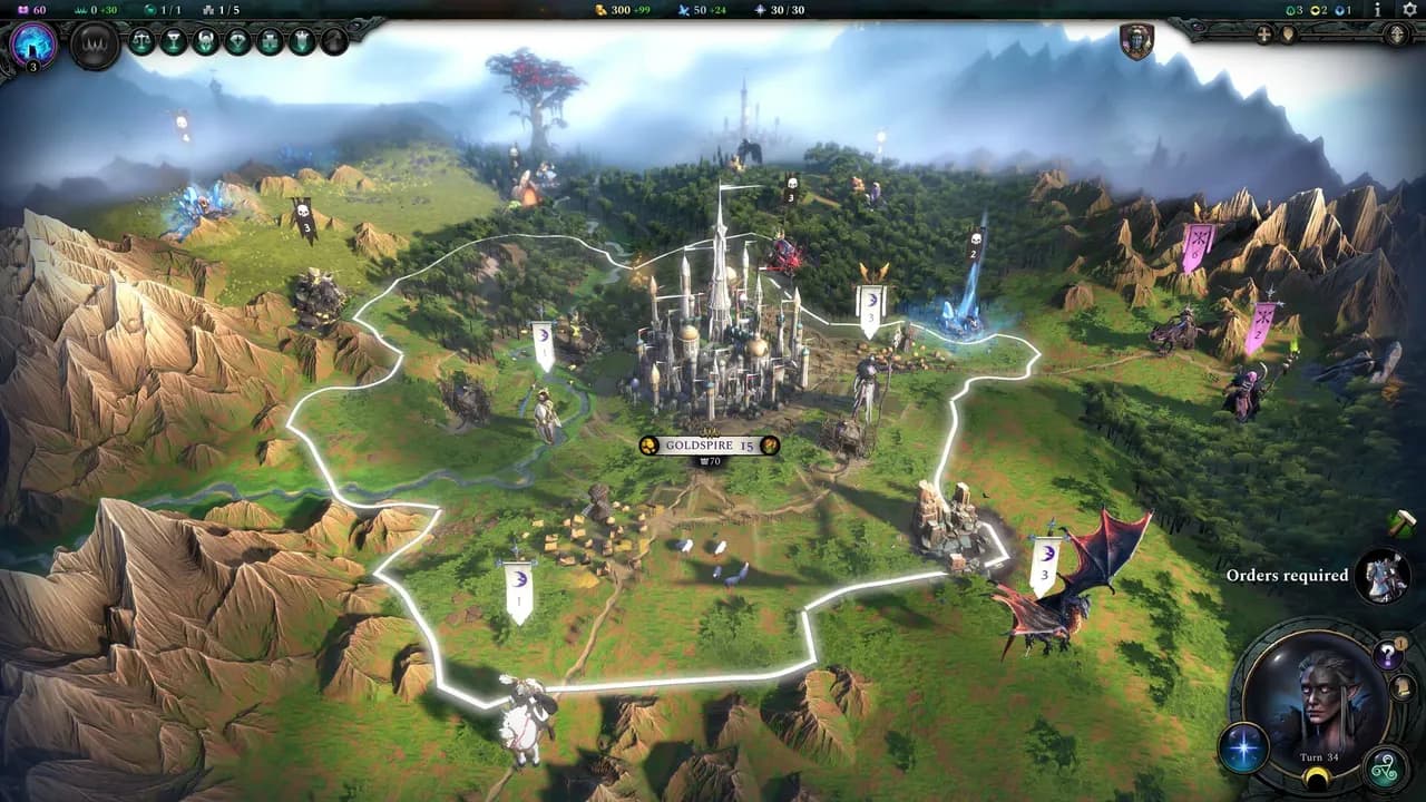 Age of Wonders 4 STEAM KLUCZ — zrzut ekranu 1 z 6