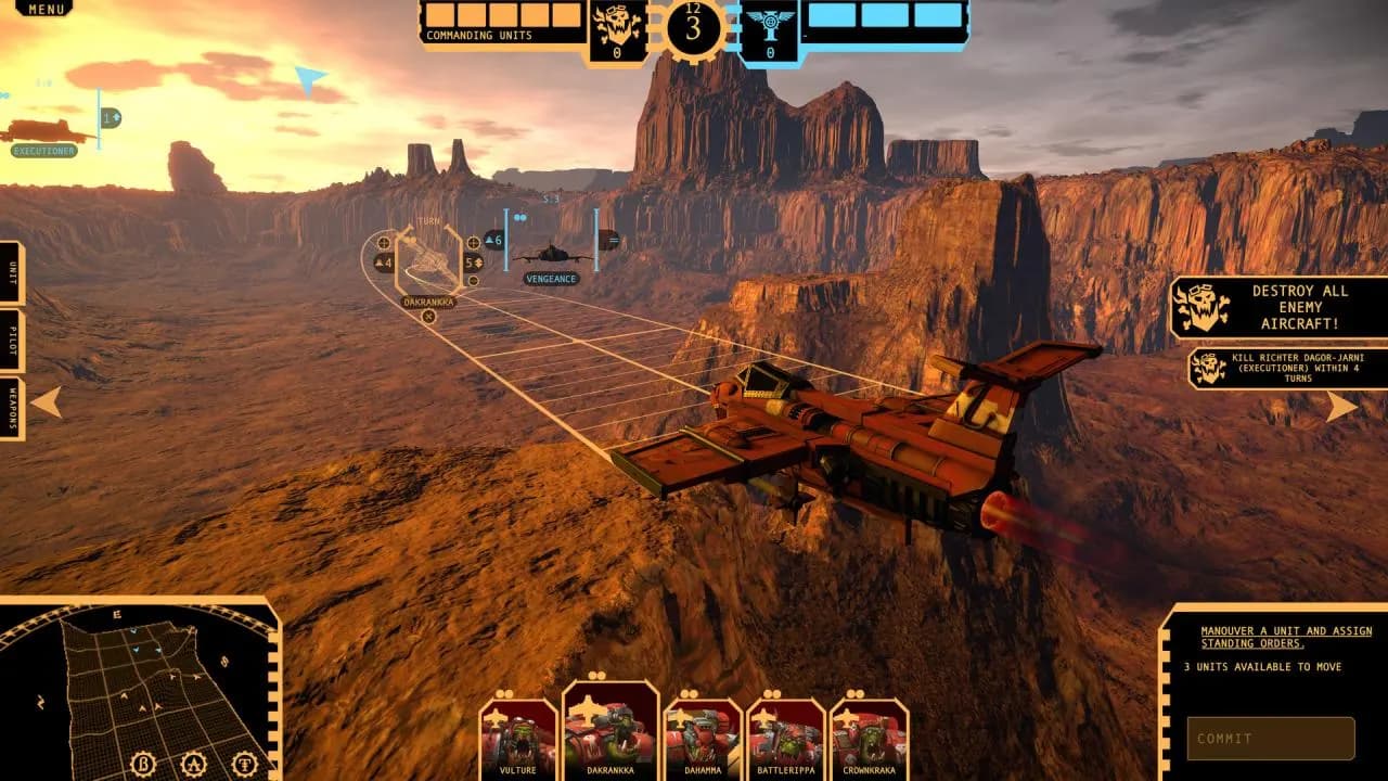 AERONAUTICA IMPERIALIS FLIGHT COMMAND Steam — zrzut ekranu 2