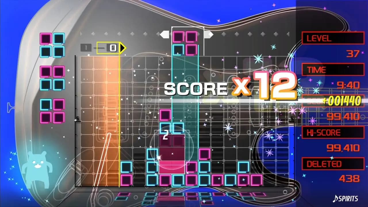 LUMINES REMASTERED — zrzut ekranu 3