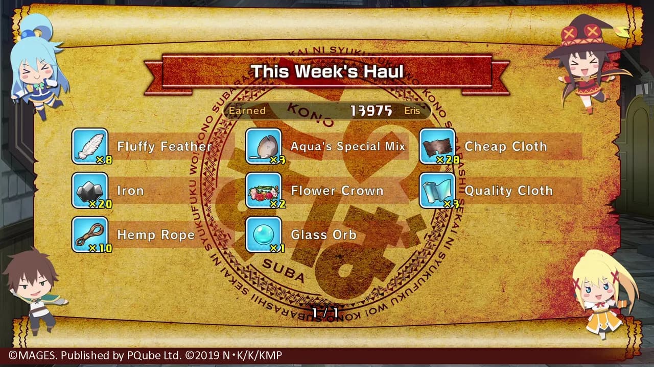 KONOSUBA - God's Blessing on this Wonderful World! Love For These Clothes Of Desire! — zrzut ekranu 6