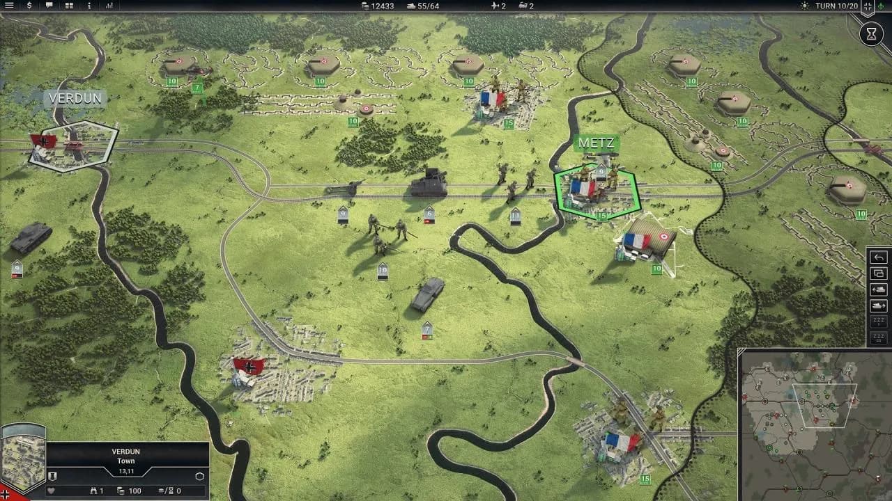 PANZER CORPS 2 Steam — zrzut ekranu 1 z 6