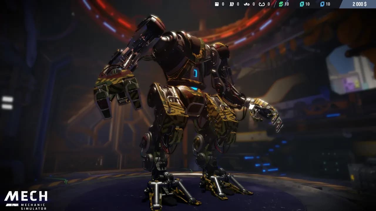 Mech Mechanic Simulator — zrzut ekranu 6