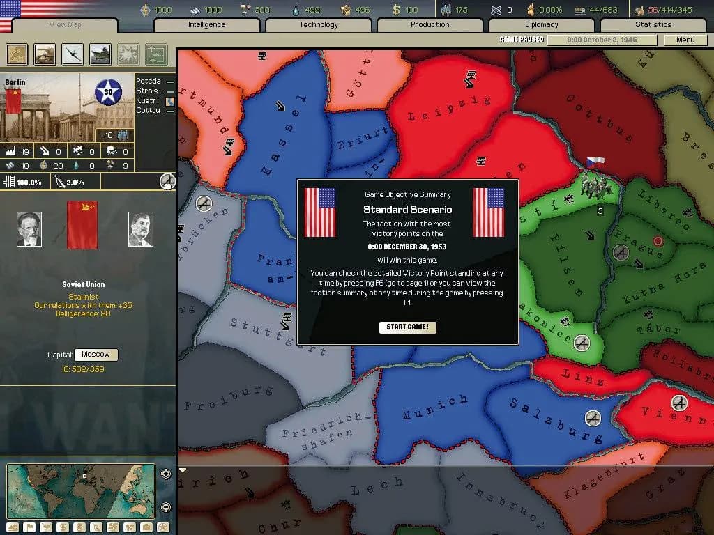 HEARTS OF IRON 2 COMPLETE Steam — zrzut ekranu 2