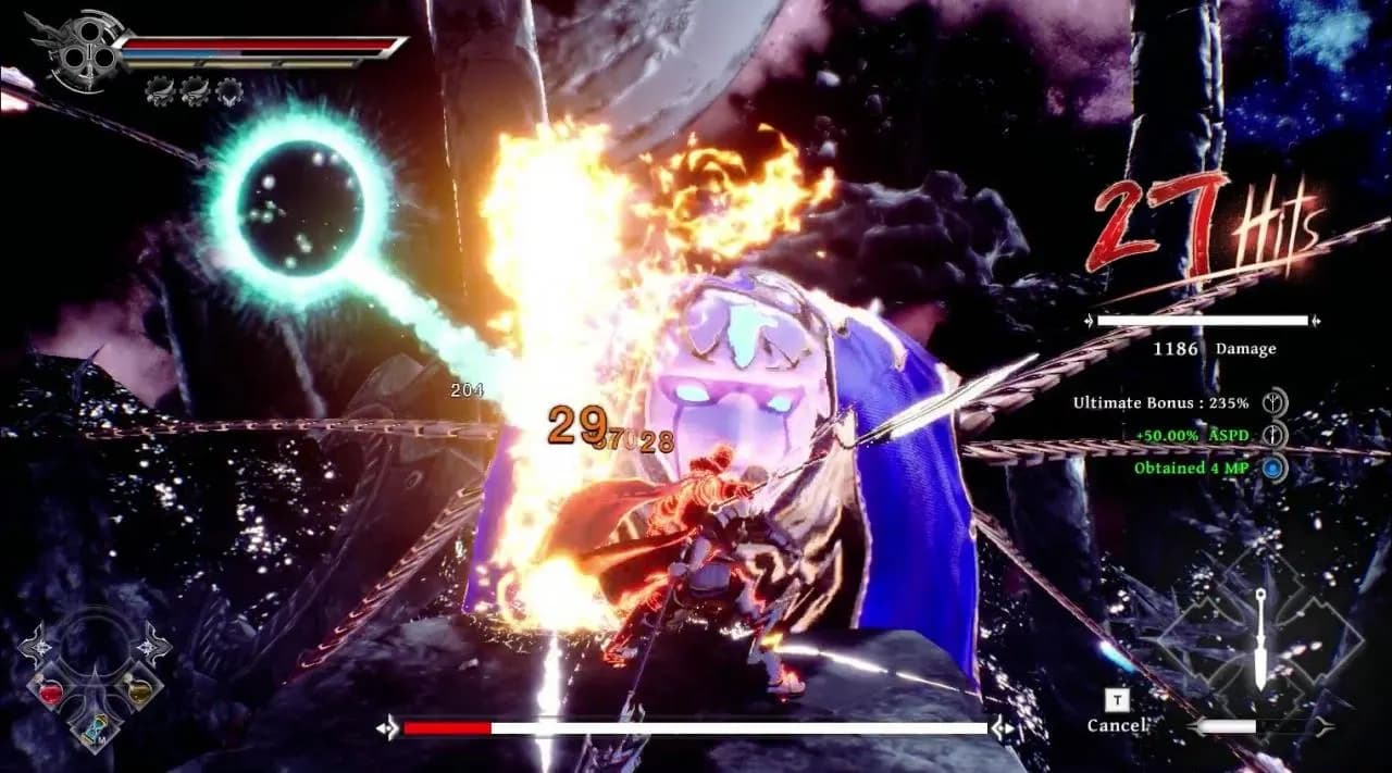AETERNOBLADE II: DIRECTOR'S REWIND Xbox One & Series X/S — zrzut ekranu 5
