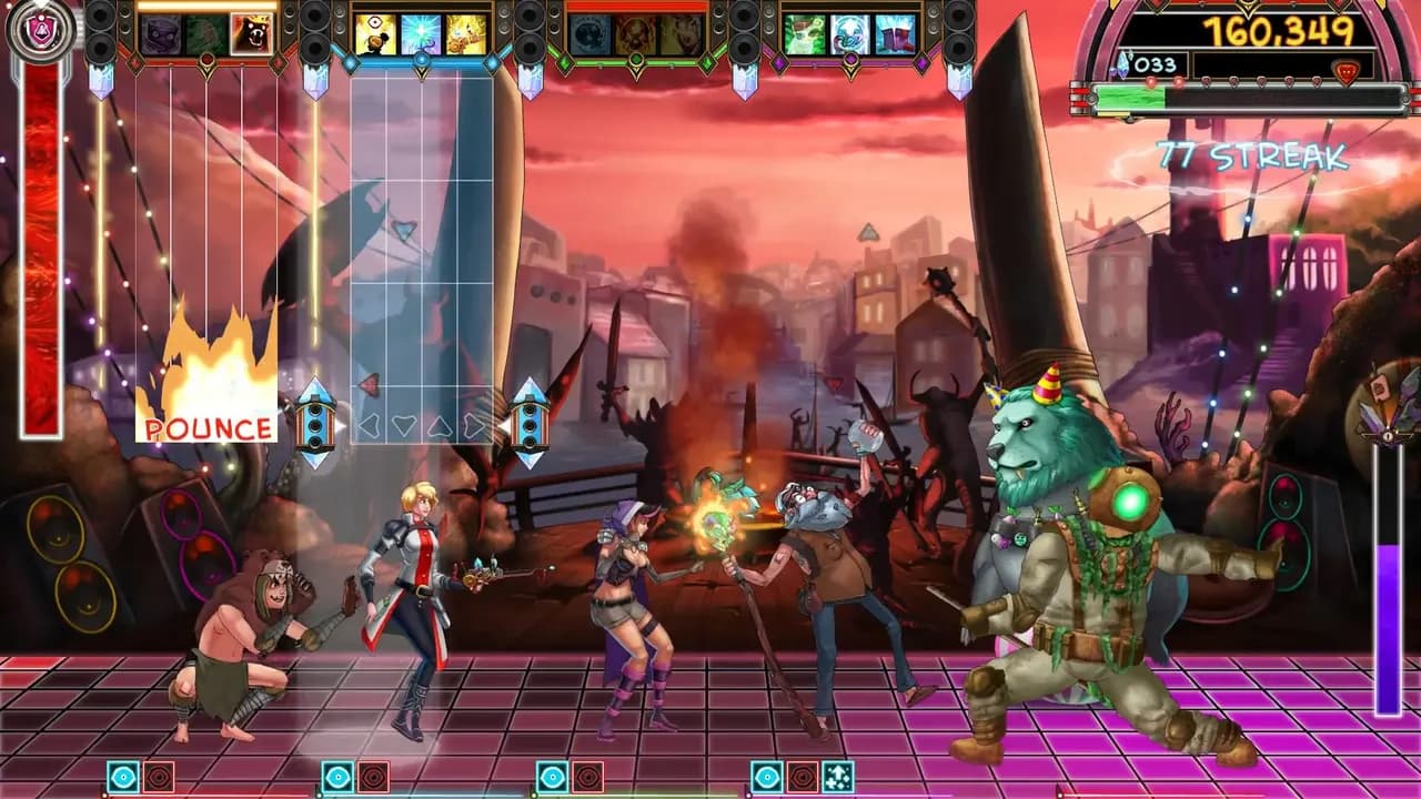 THE METRONOMICON SLAY THE DANCE FLOOR Steam — zrzut ekranu 1 z 6