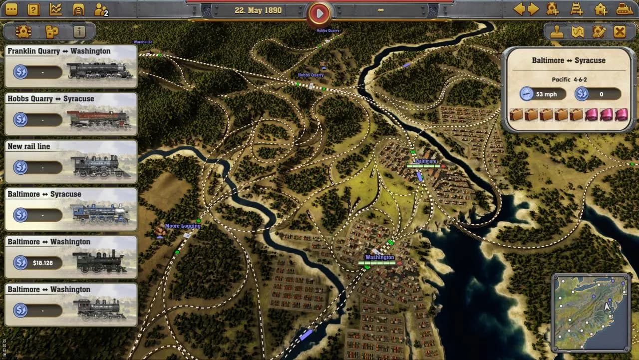 RAILWAY EMPIRE COMPLETE COLLECTION Xbox One & Series X/S — zrzut ekranu 4
