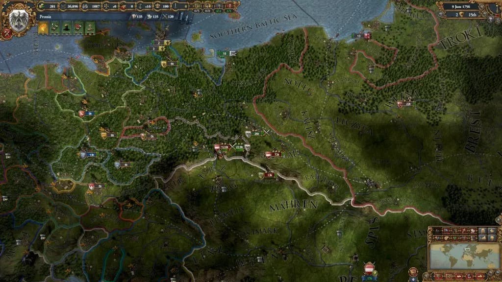 Europa Universalis IV Digital Extreme Edition — zrzut ekranu 1 z 6