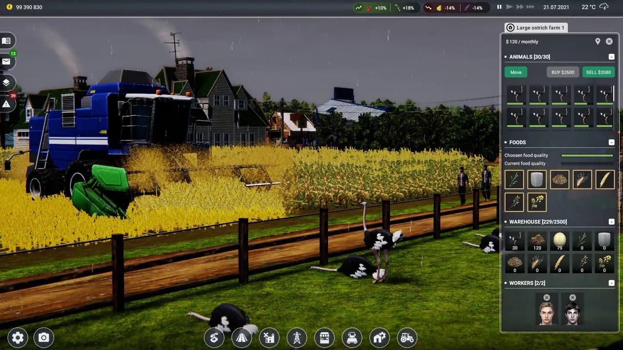 FARM MANAGER 2021 Steam — zrzut ekranu 2