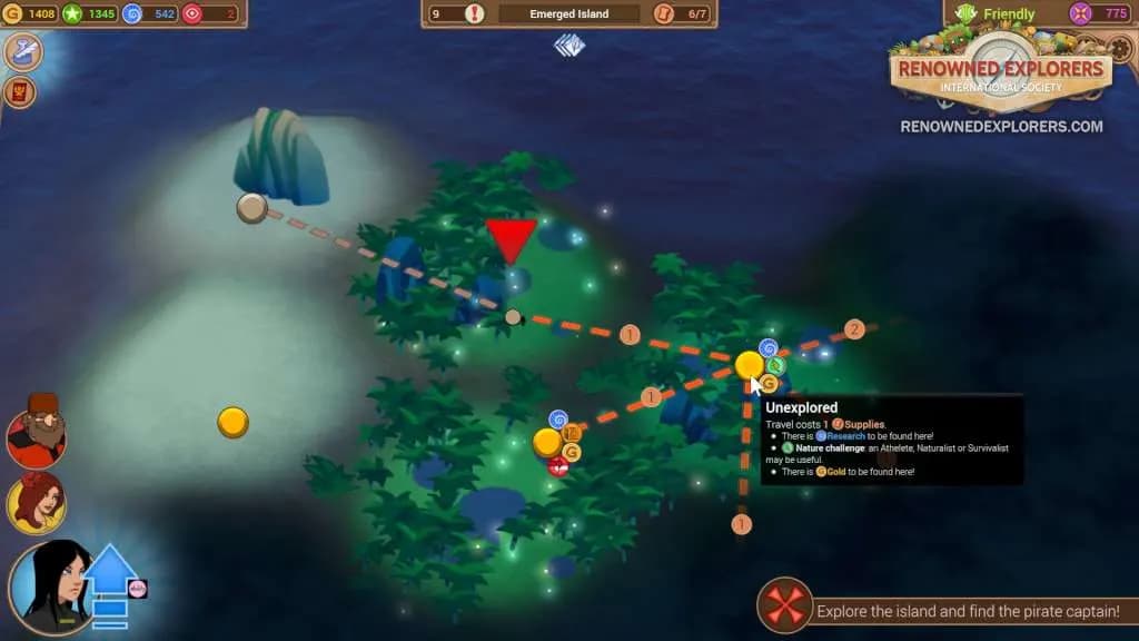 RENOWNED EXPLORERS INTERNATIONAL SOCIETY Steam — zrzut ekranu 2