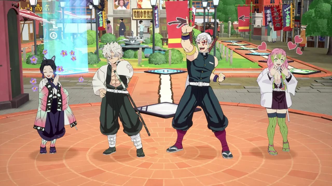DEMON SLAYER -KIMETSU NO YAIBA- SWEEP THE BOARD! Xbox One & Series X/S — zrzut ekranu 1 z 5