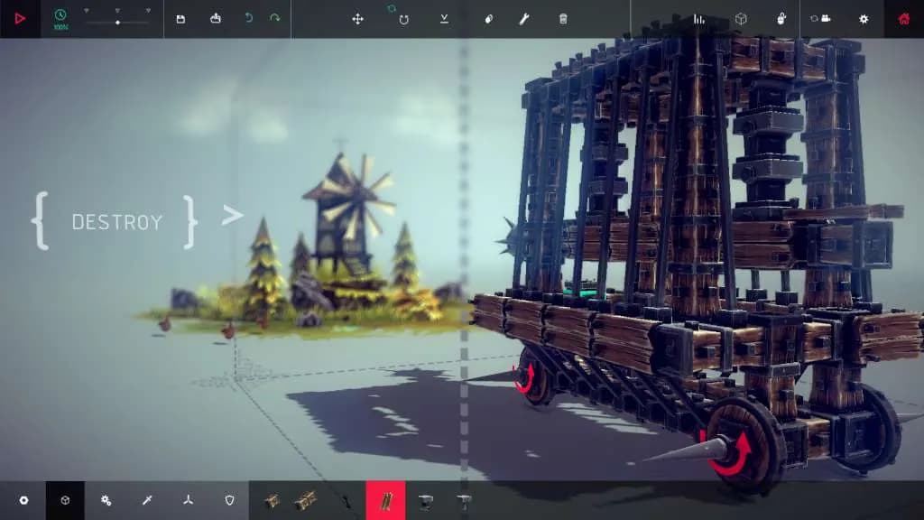 Besiege STEAM KLUCZ — zrzut ekranu 1 z 5