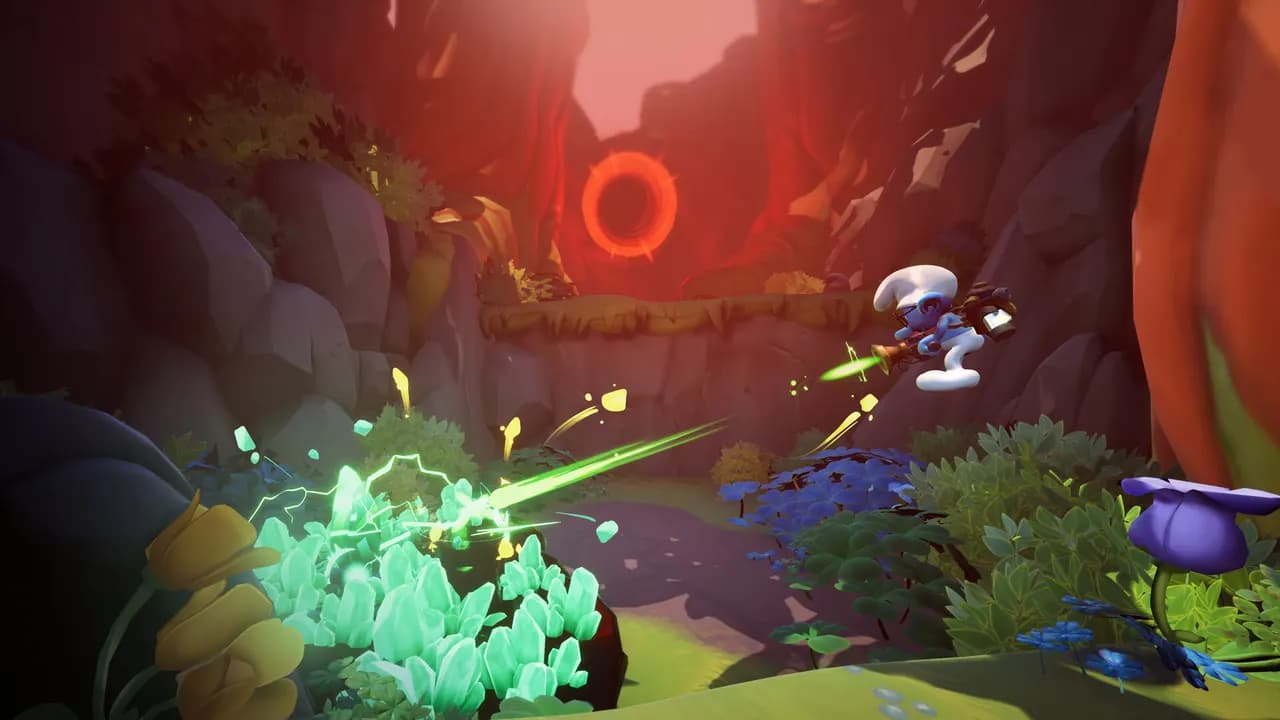 SMERFY 2 WIĘZIEŃ ZIELONEGO KAMIENIA Xbox One & Series X/S — zrzut ekranu 5