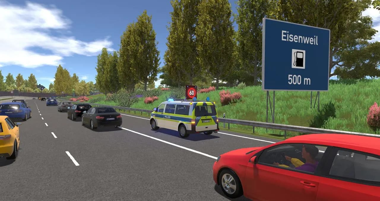 AUTOBAHN POLICE SIMULATOR 2 Steam — zrzut ekranu 1 z 6