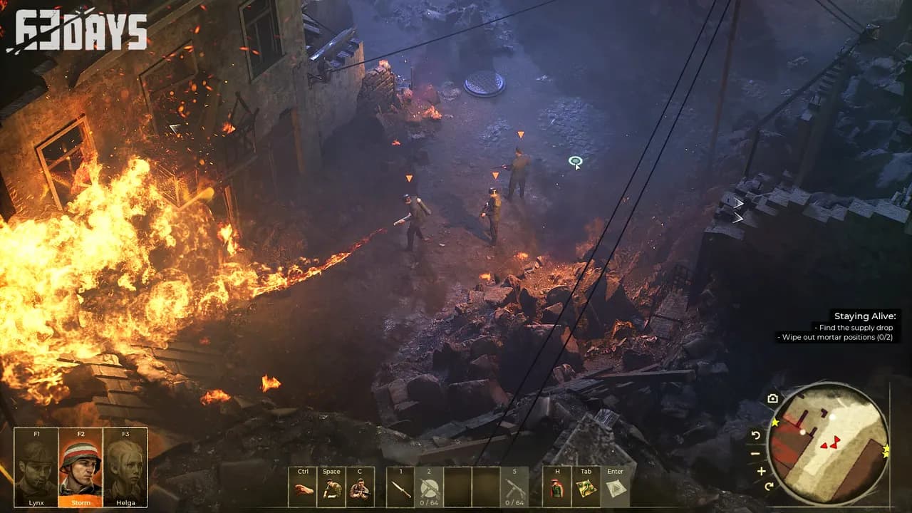 63 DAYS Steam — zrzut ekranu 4