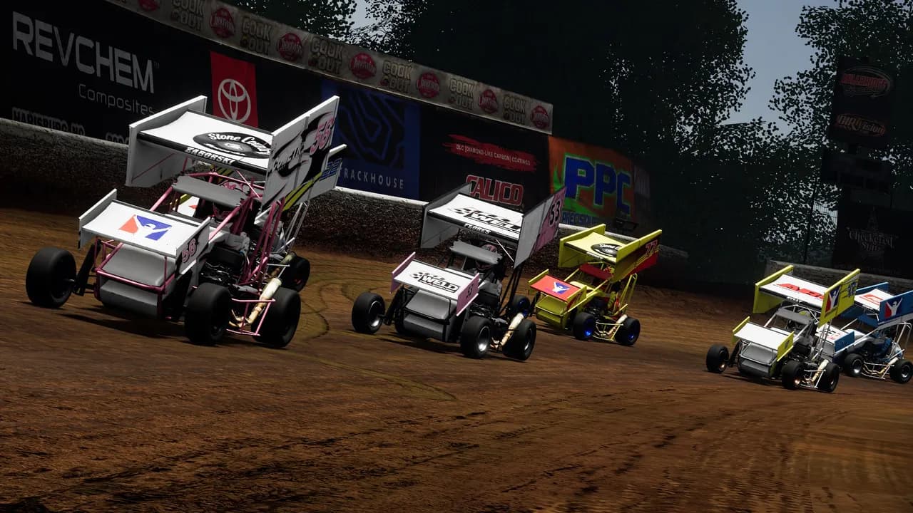 WORLD OF OUTLAWS DIRT RACING Xbox One & Series X/S — zrzut ekranu 1 z 6