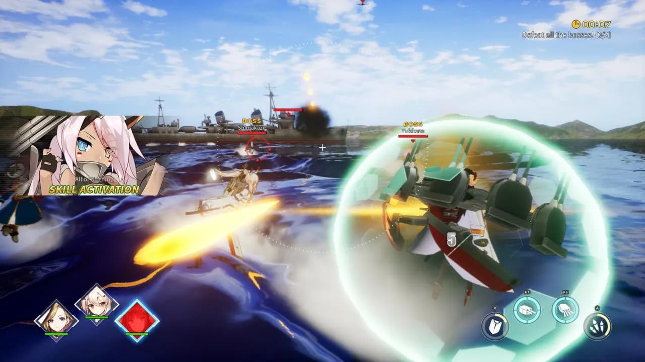 AZUR LANE CROSSWAVE Steam — zrzut ekranu 1 z 6