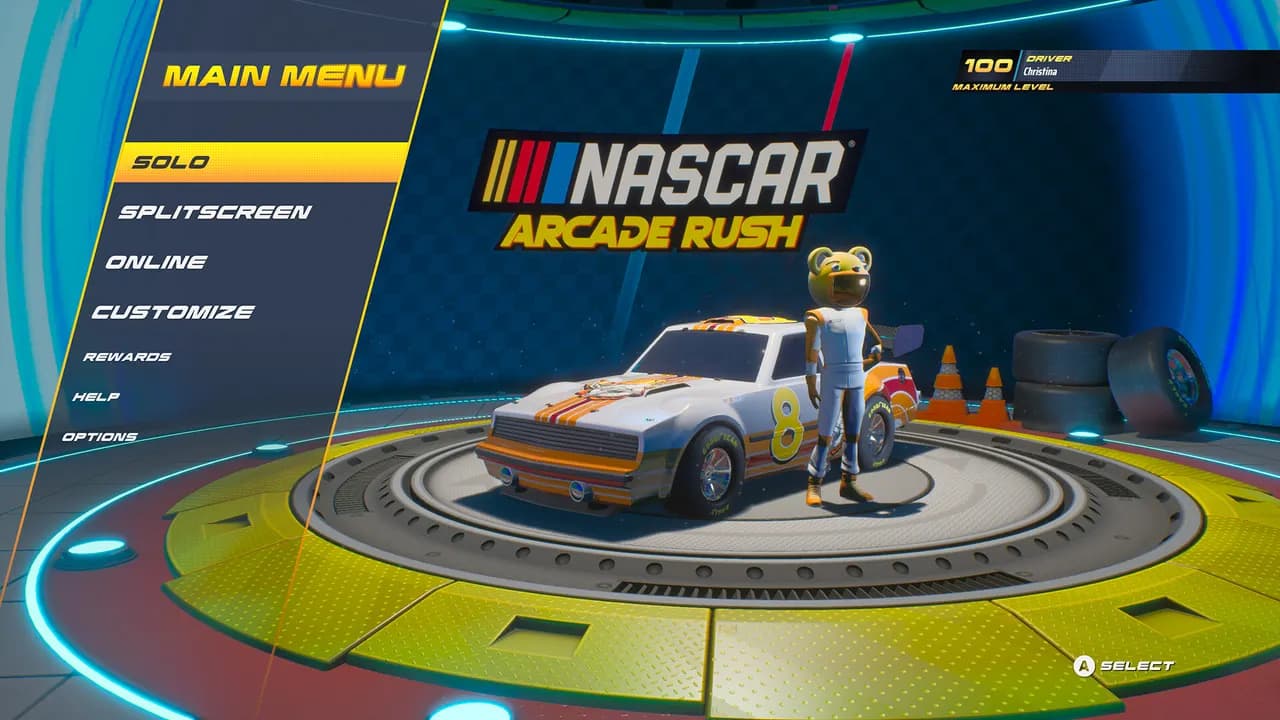 NASCAR ARCADE RUSH Xbox One & Series X/S — zrzut ekranu 2