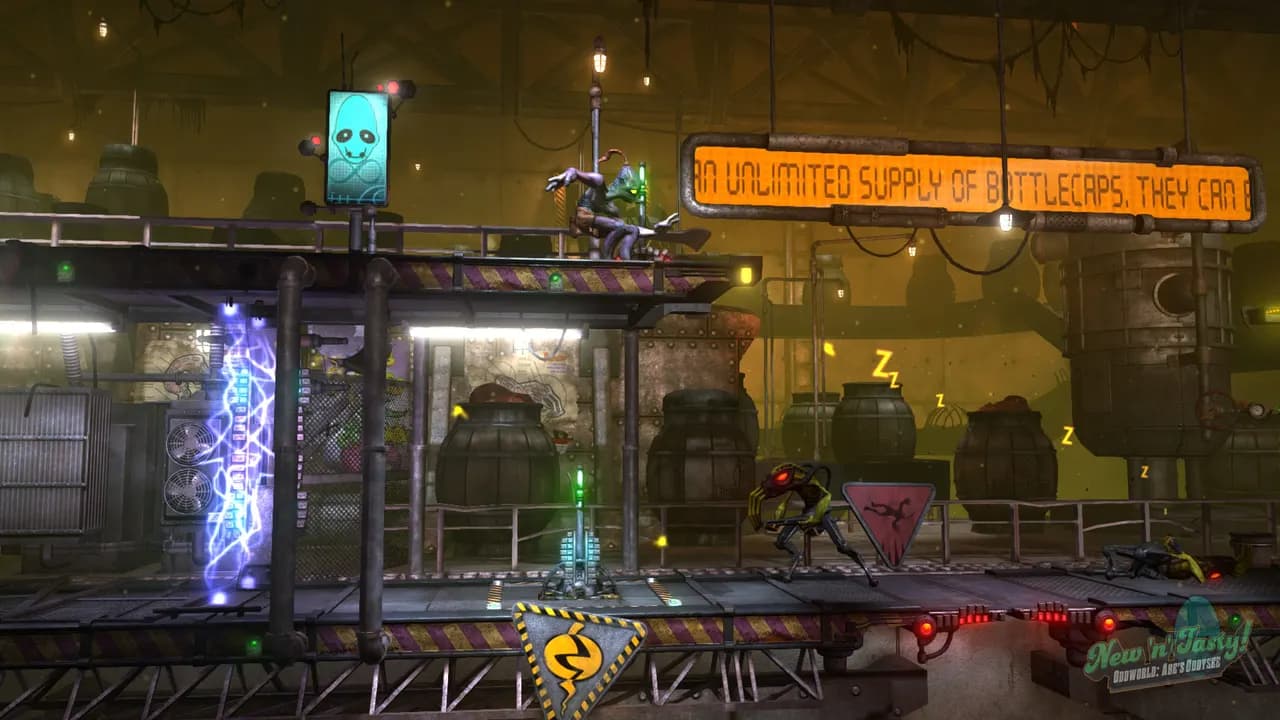 ODDWORLD NEW 'N' TASTY DELUXE Xbox One & Series X/S — zrzut ekranu 1 z 6
