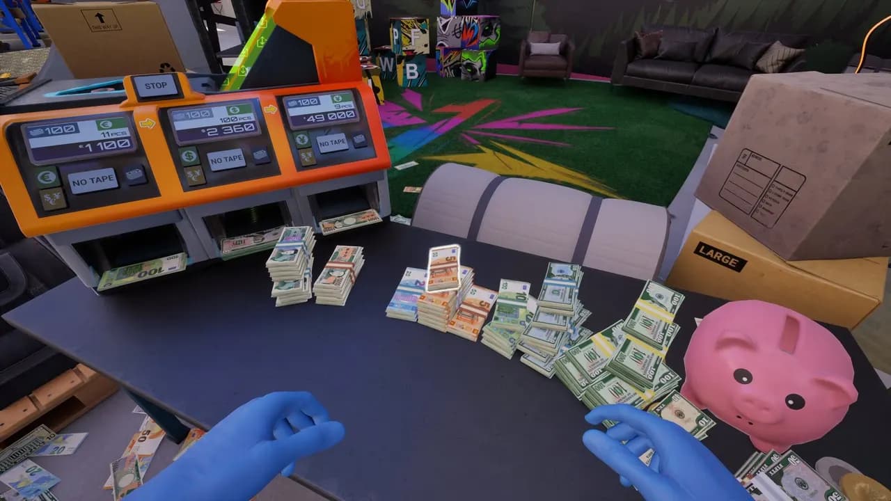 Cash Cleaner Simulator STEAM KLUCZ — zrzut ekranu 2
