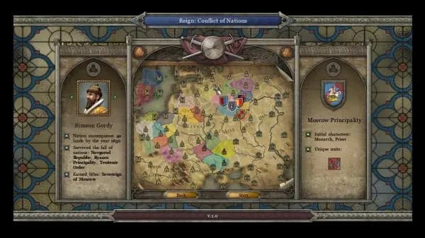 REIGN CONFLICT OF NATIONS Steam — zrzut ekranu 3