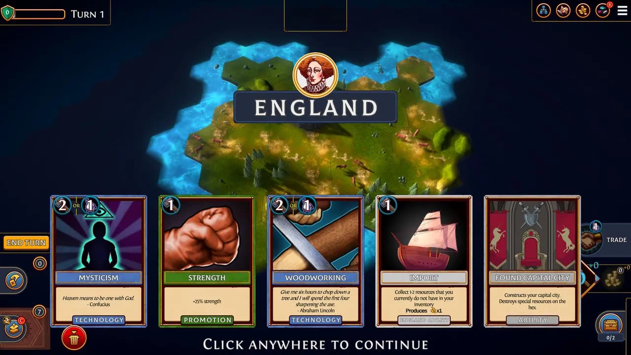 Hexarchy STEAM KLUCZ — zrzut ekranu 1 z 6