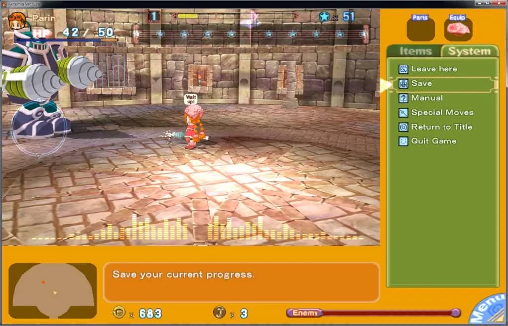 GURUMIN - A MONSTROUS ADVENTURE Steam — zrzut ekranu 1 z 6
