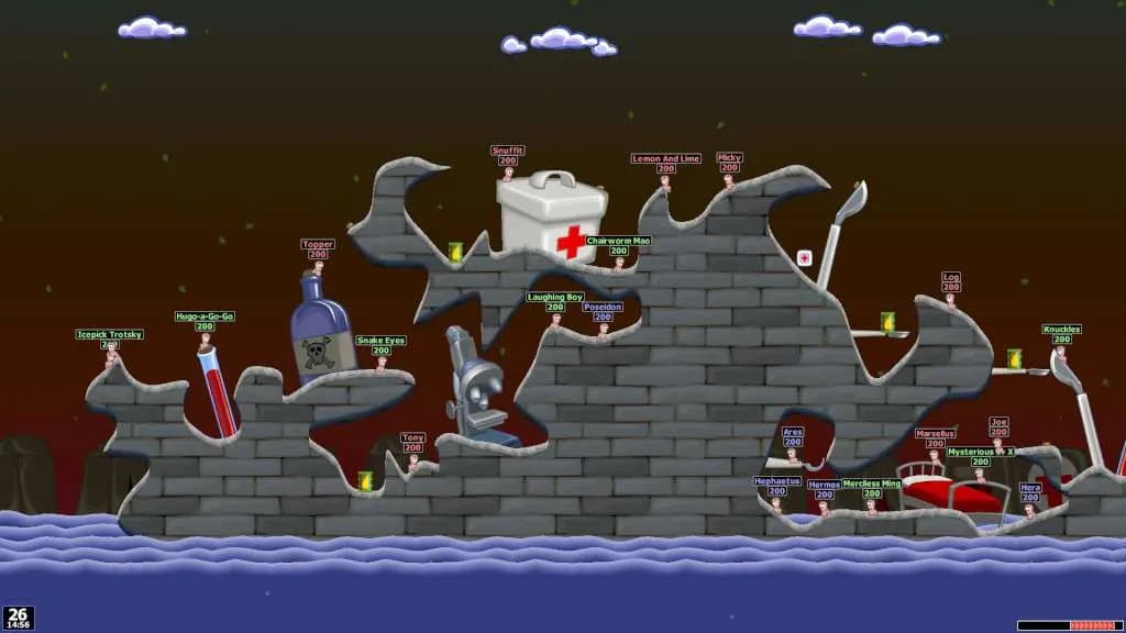 Worms World Party Remastered — zrzut ekranu 5