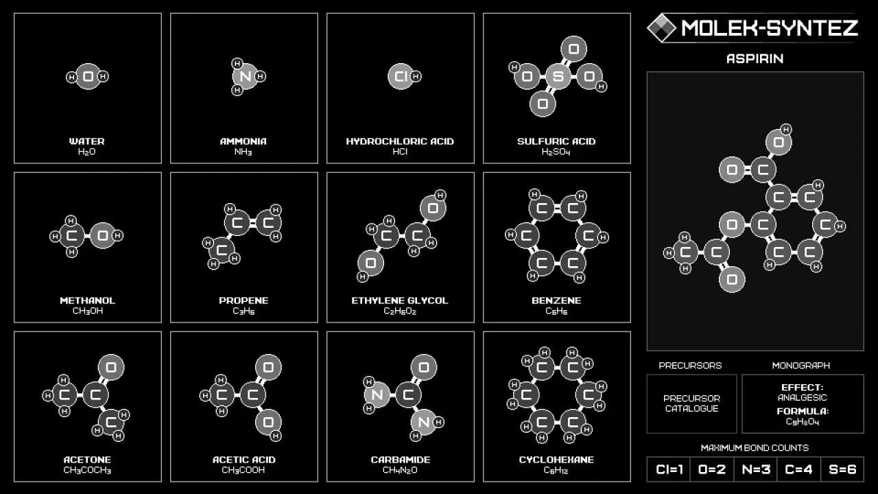 MOLEK-SYNTEZ Steam — zrzut ekranu 2
