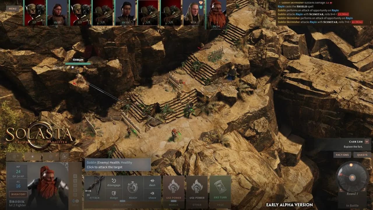 SOLASTA CROWN OF THE MAGISTER Steam — zrzut ekranu 3