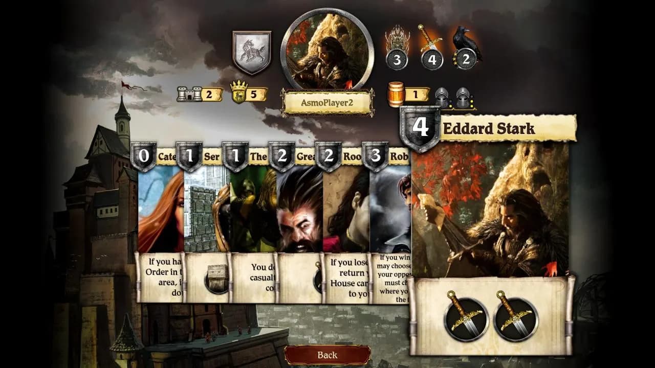 A Game of Thrones: The Board Game Digital Edition STEAM KLUCZ — zrzut ekranu 1 z 6