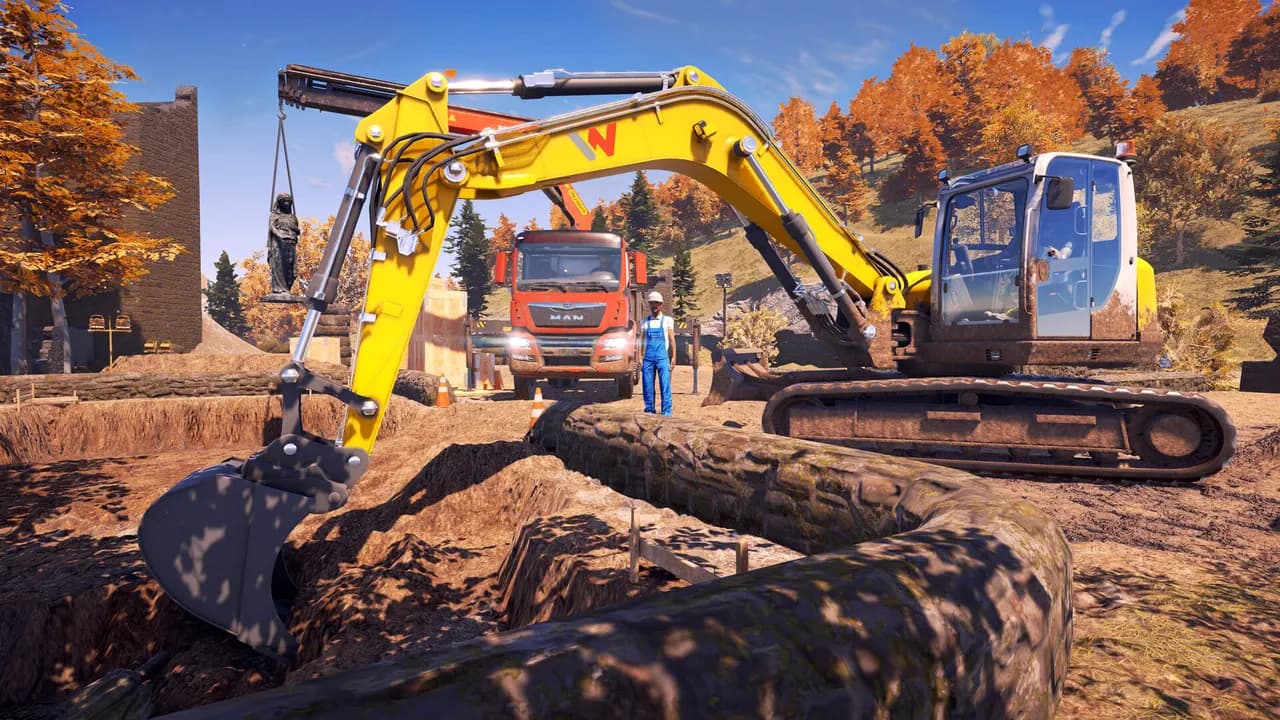 CONSTRUCTION SIMULATOR: SPACEPORT BUNDLE Xbox One & Series X/S — zrzut ekranu 3